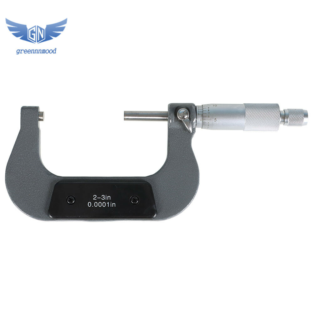 2-3" Precision Outside Micrometer 0.0001" Carbide Tipped New