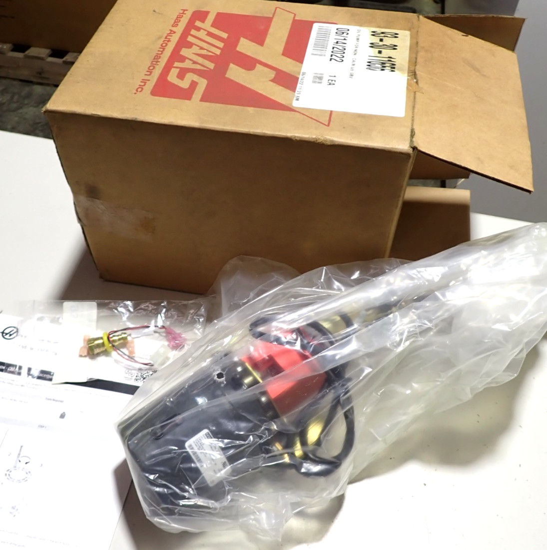 Haas 93-30-11656 Oil Pump Gear Motor VMC Lathe Gearbox NEW