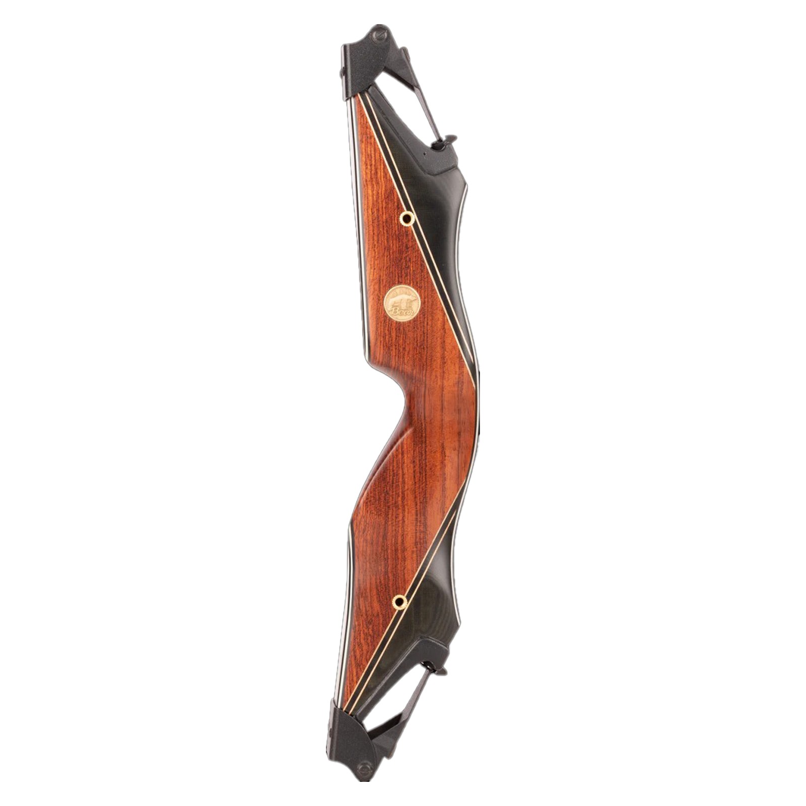 Bear Archery Take Down A Riser Bow, Bubinga/Phenolic Black Stripe (ATD20BPAL)