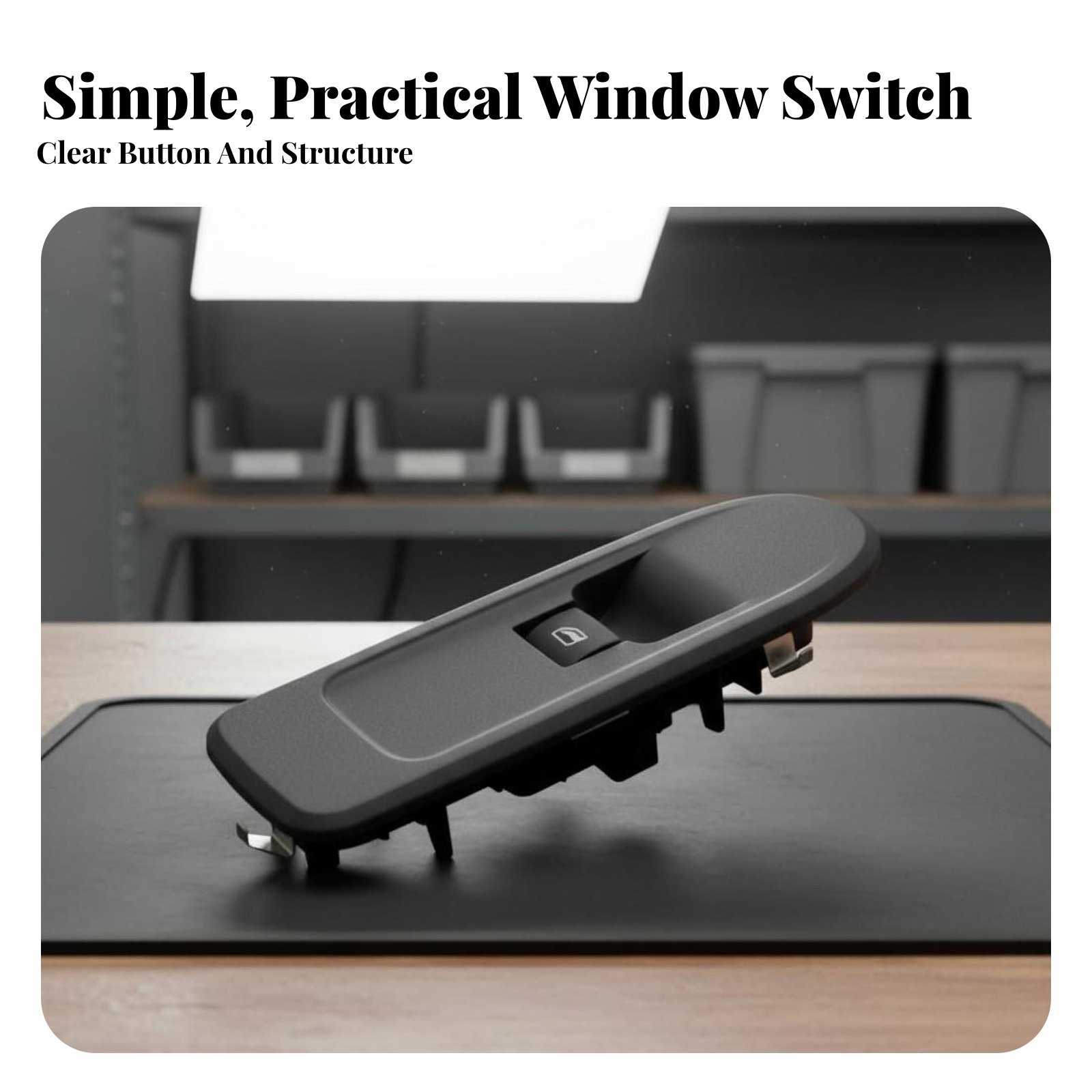 Car Window Lifter Switch Direct Replacement Window Lifter Switch Long-Lasting