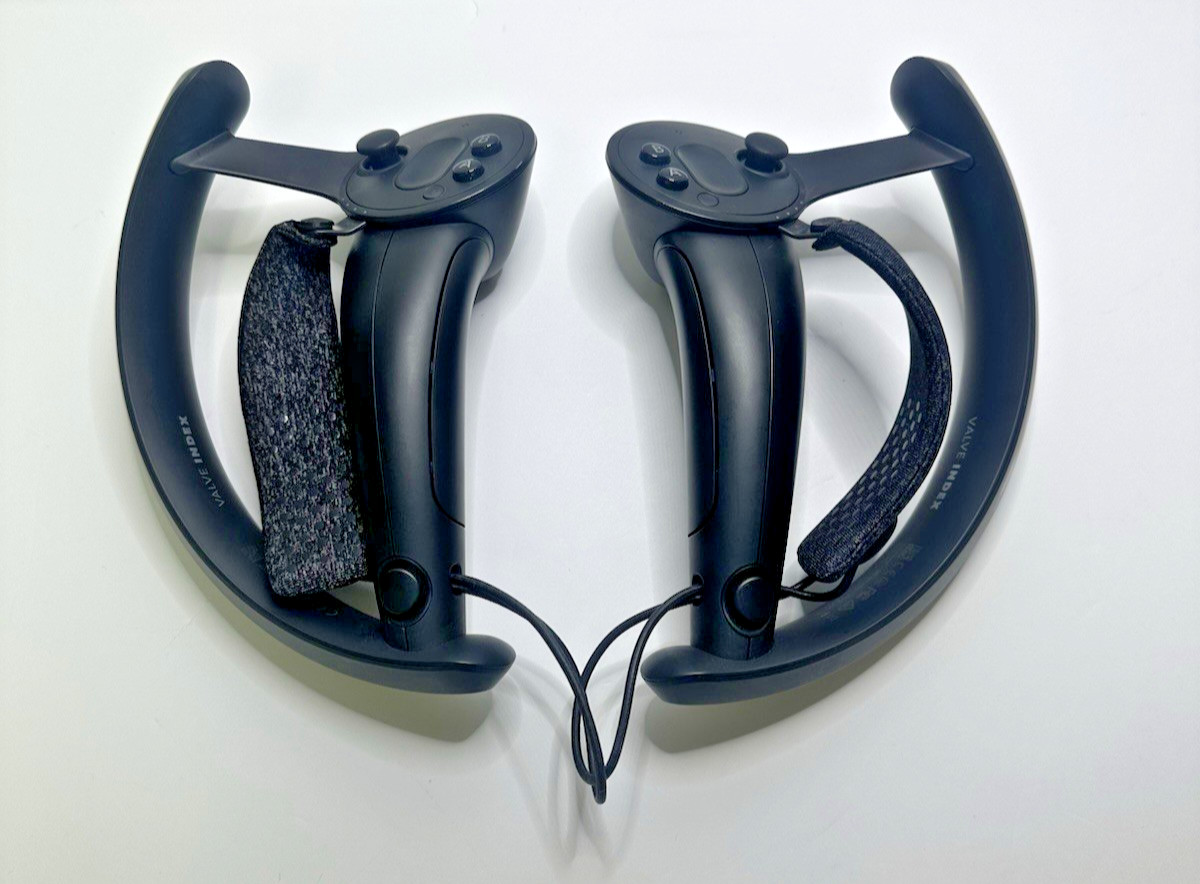 Valve Index VR Knuckle Controllers Pair Knuckles Left and Right (V003665-20)