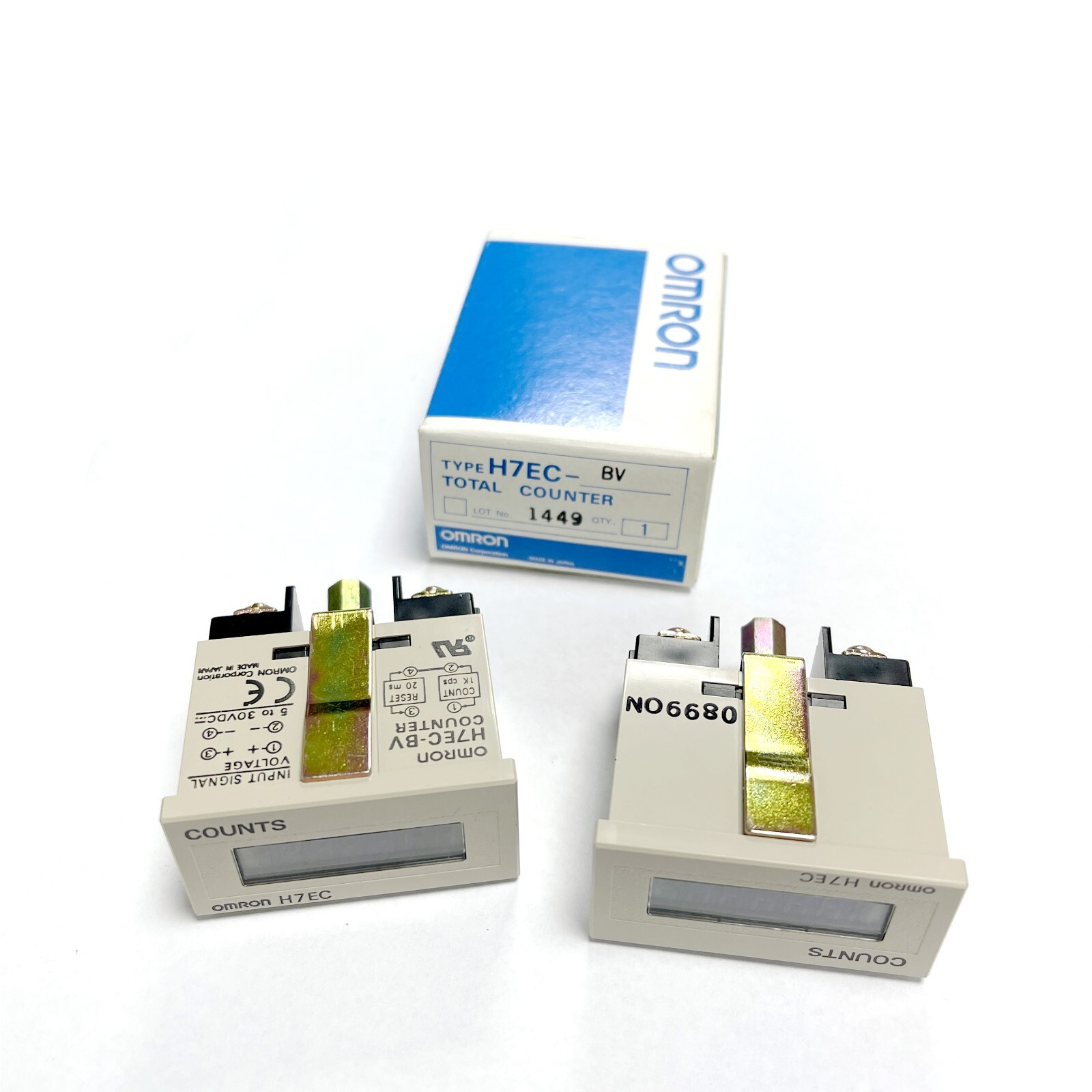 Omron H7EC-BV LCD Display Totalizer Counter 5-30VDC New