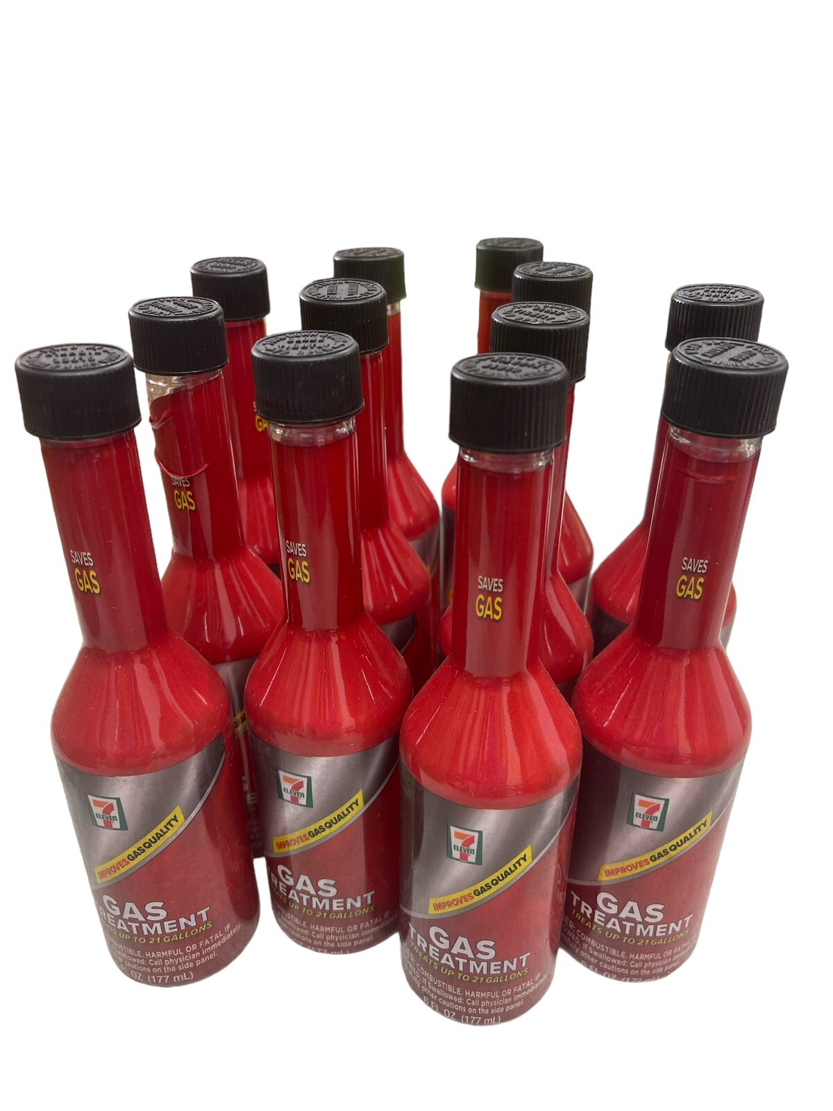 12 Pack (6 oz each) 7-Eleven Automotive Gas Treatment  Each Treats Up to 21 Gal
