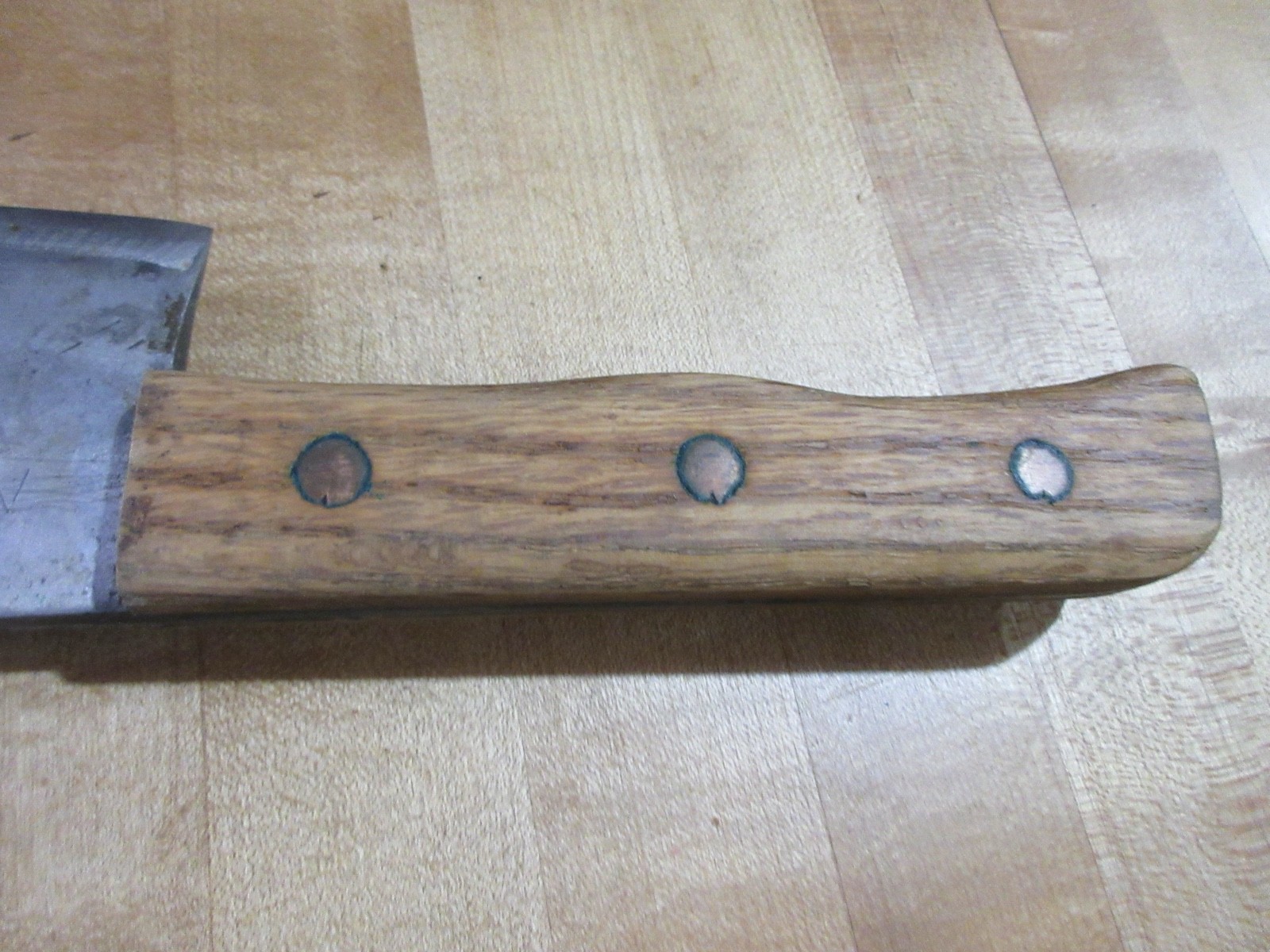 Vintage White Meat Cleaver 79-9. (ll)