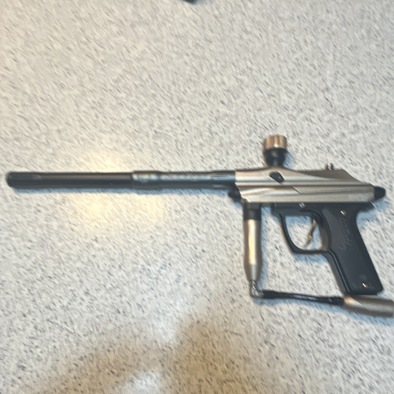 Azodin koas gold paint ball gun. Ahp barrel.