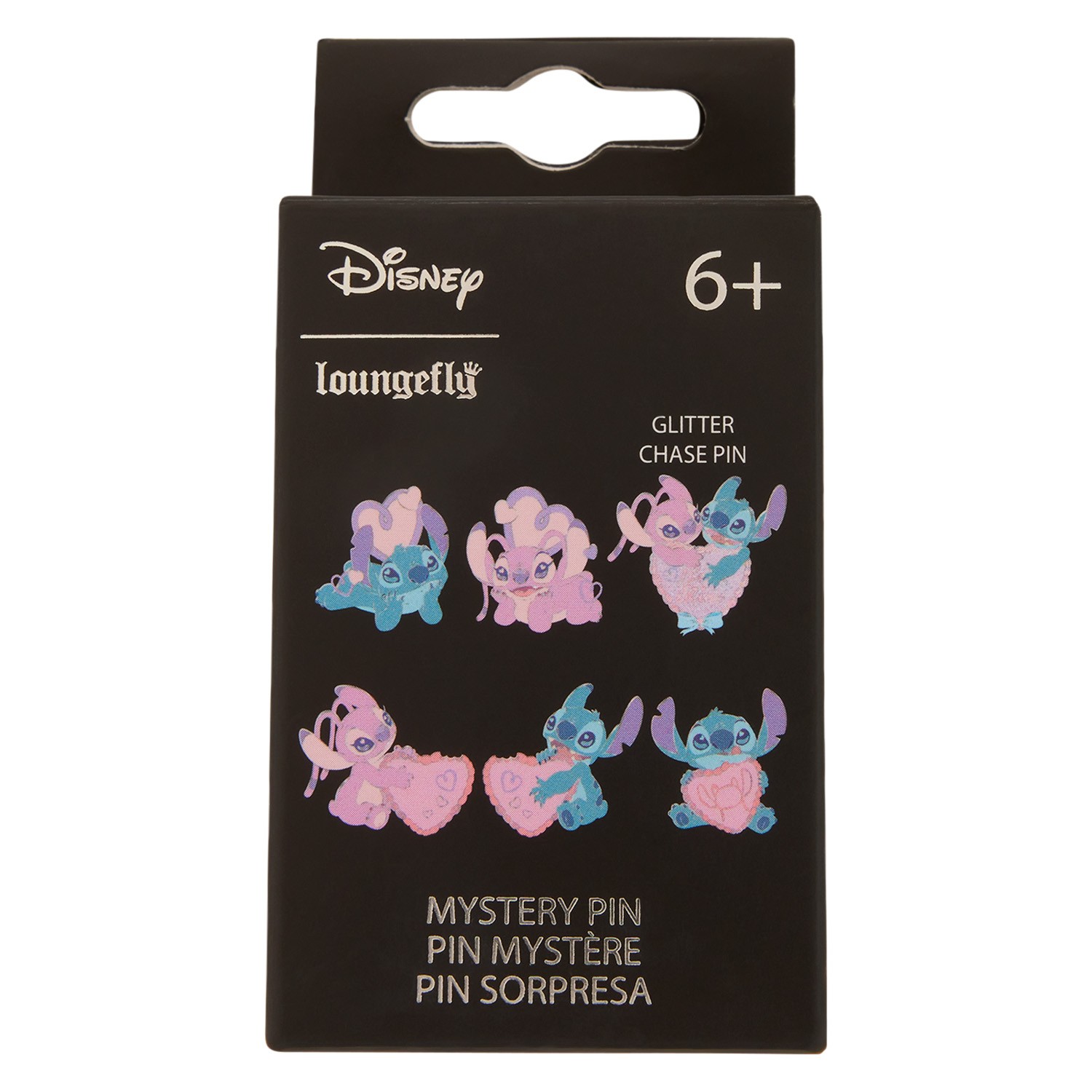 Loungefly Disney Lilo & Stitch Glitter Chase Pin Mystery Box (One Random Pin)