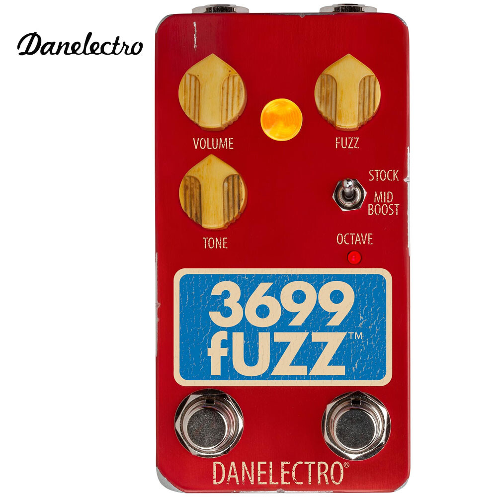 Danelectro Vintage Series 3699 FUZZ Electric Guitar Effects Pedal TF-1