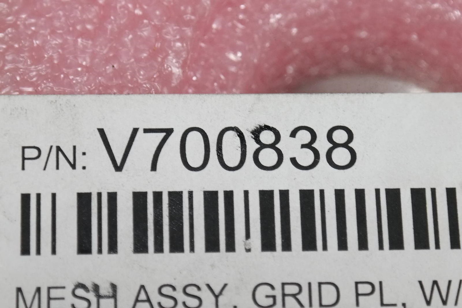 APPLIED BIOSYSTEMS V700838 MESH ASSAY GRID PLATE