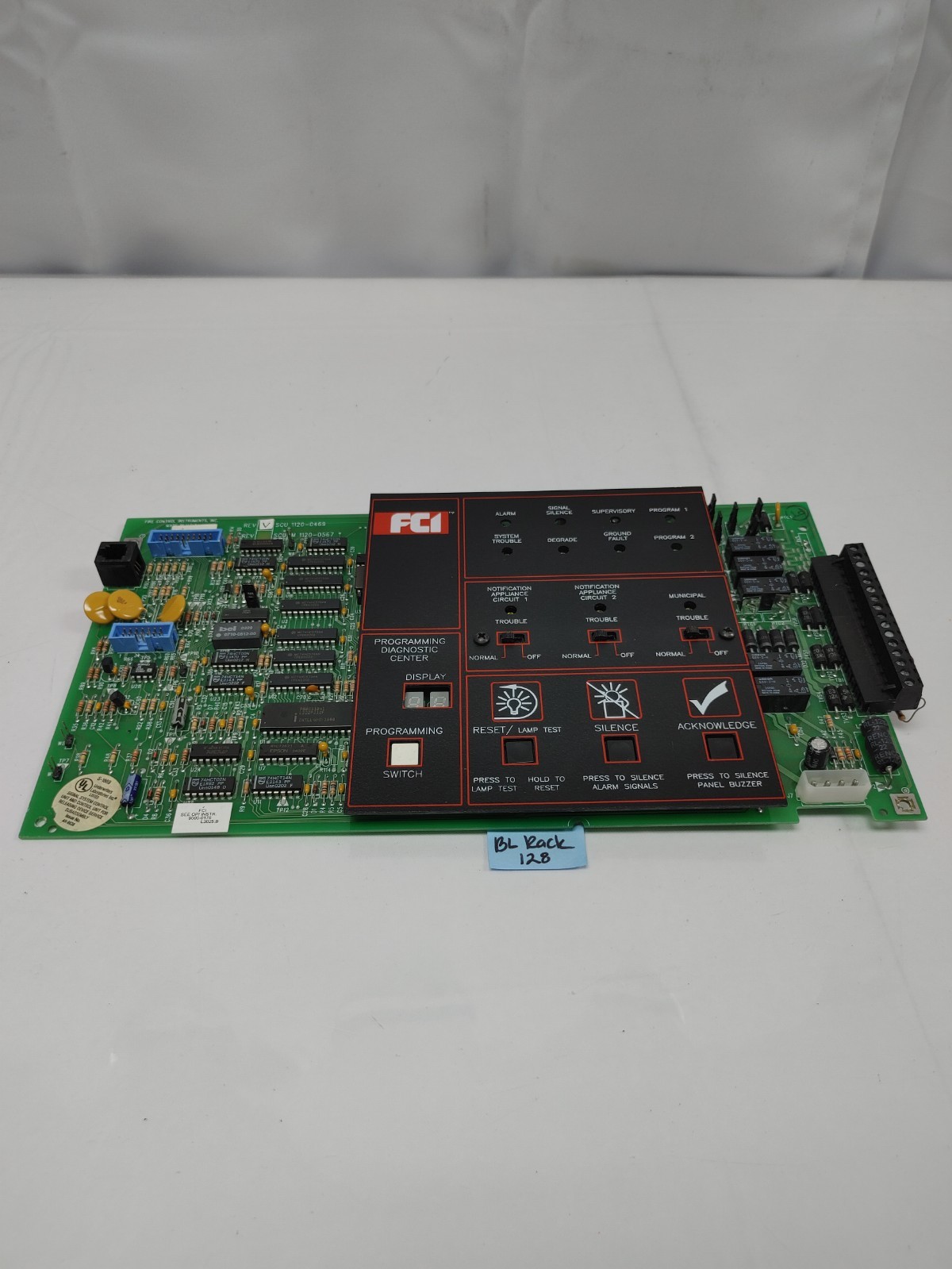 Fire Control Instruments 1120-0469 REV V 7200 Series System Control Unit