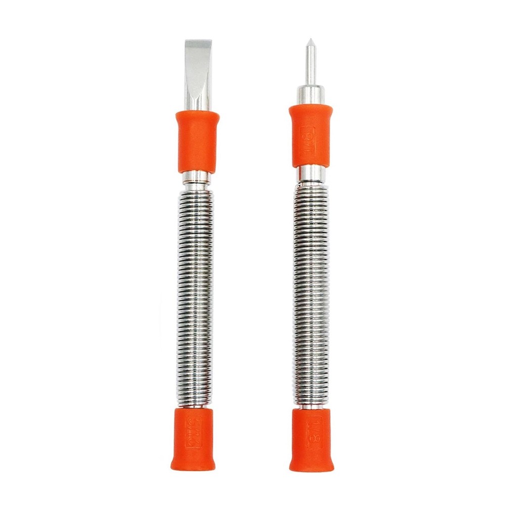 2Pcs Spring Tool Set 5/16-Inch Chisel and 1/8-Inch Center Punch Set, Spring1706