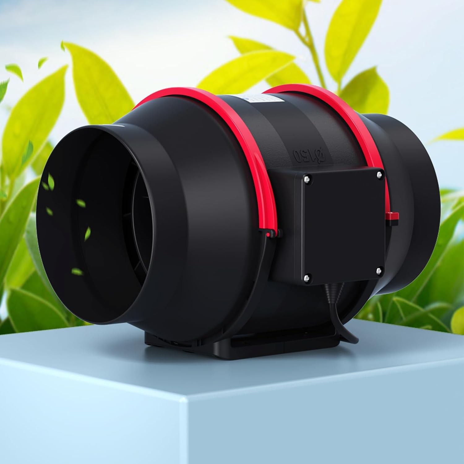 GRAVEE 6 Inline Duct Fan Variable Speed Controller Exhaust Blower Ultra-Quiet