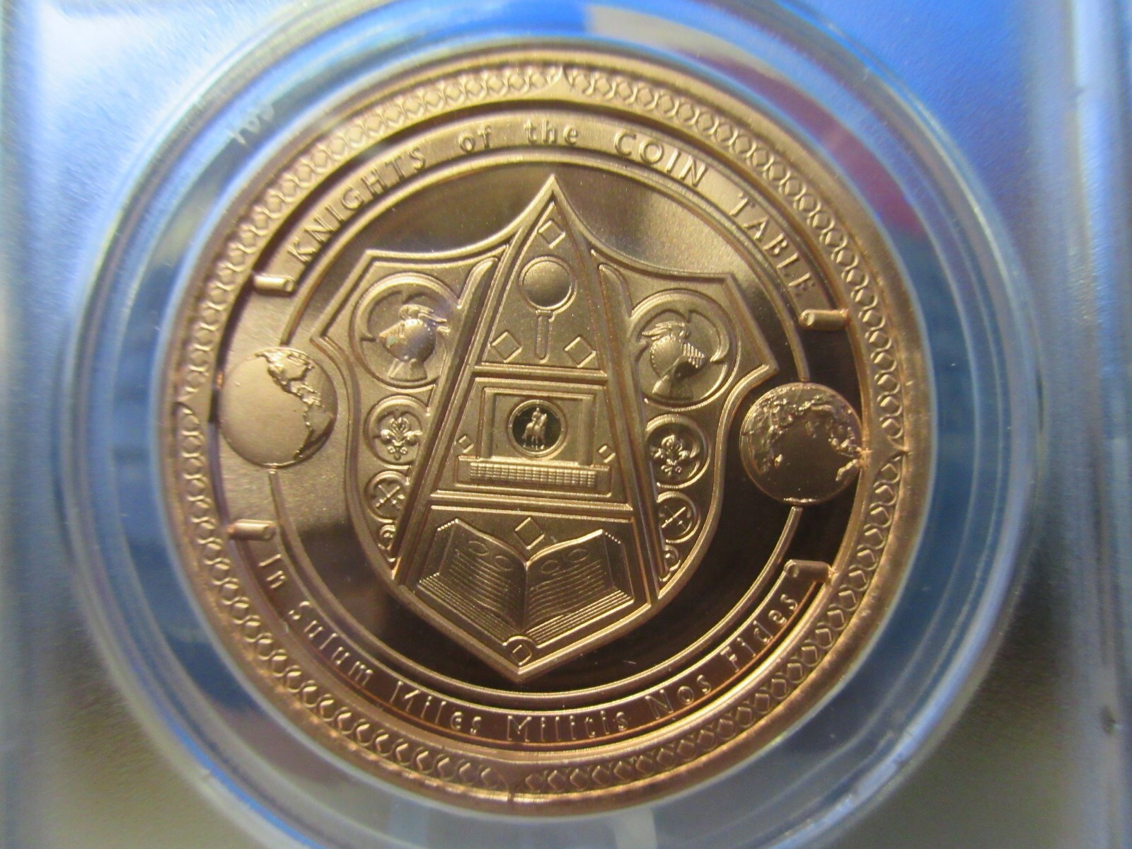 2017 KOTCT Medal by Daniel Carr Copper ANACS MS 70 PL DCAM