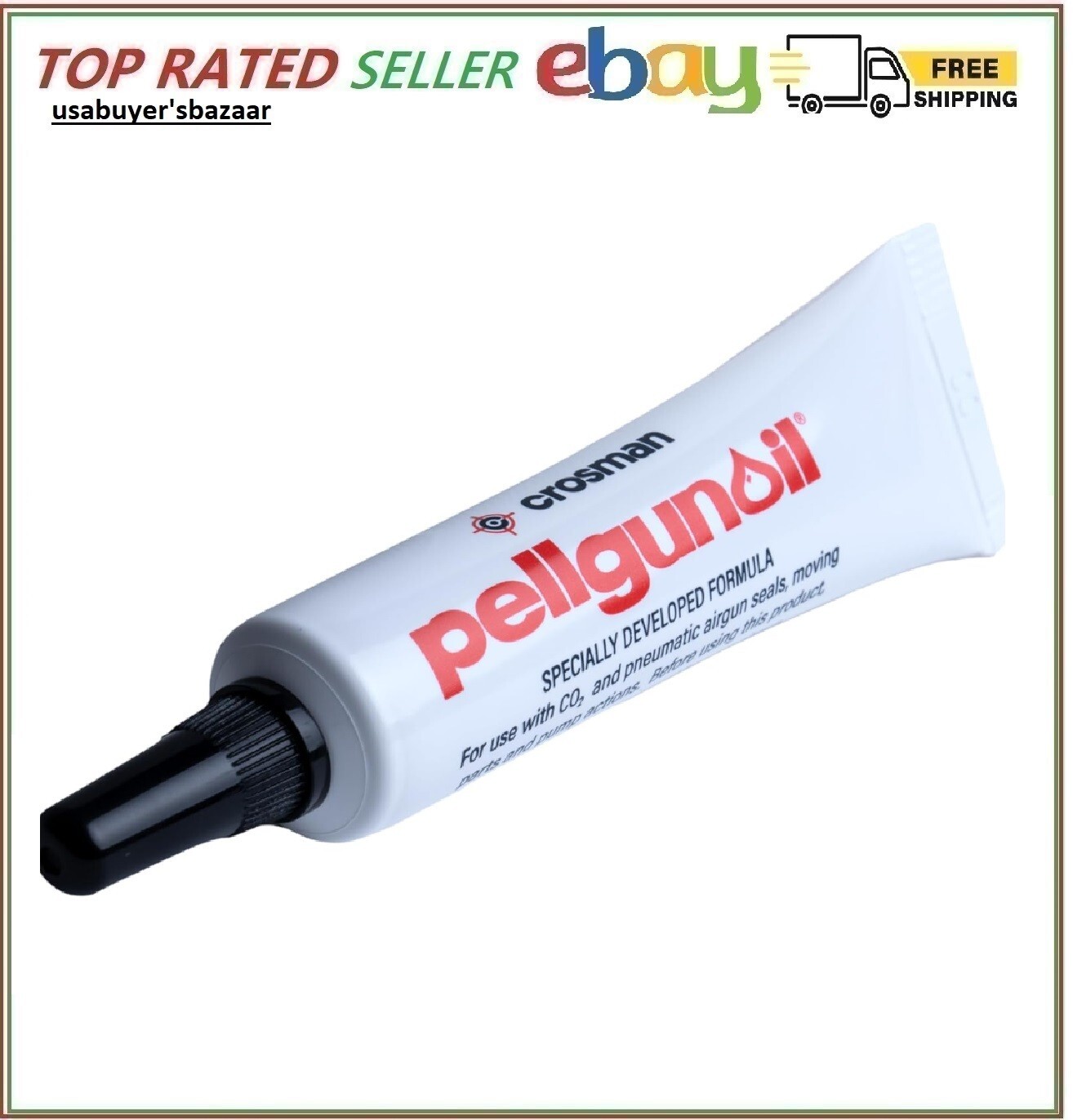 Crosman 241 Pellgunoil Air Gun Lubricating Oil (.25-ounce)..
