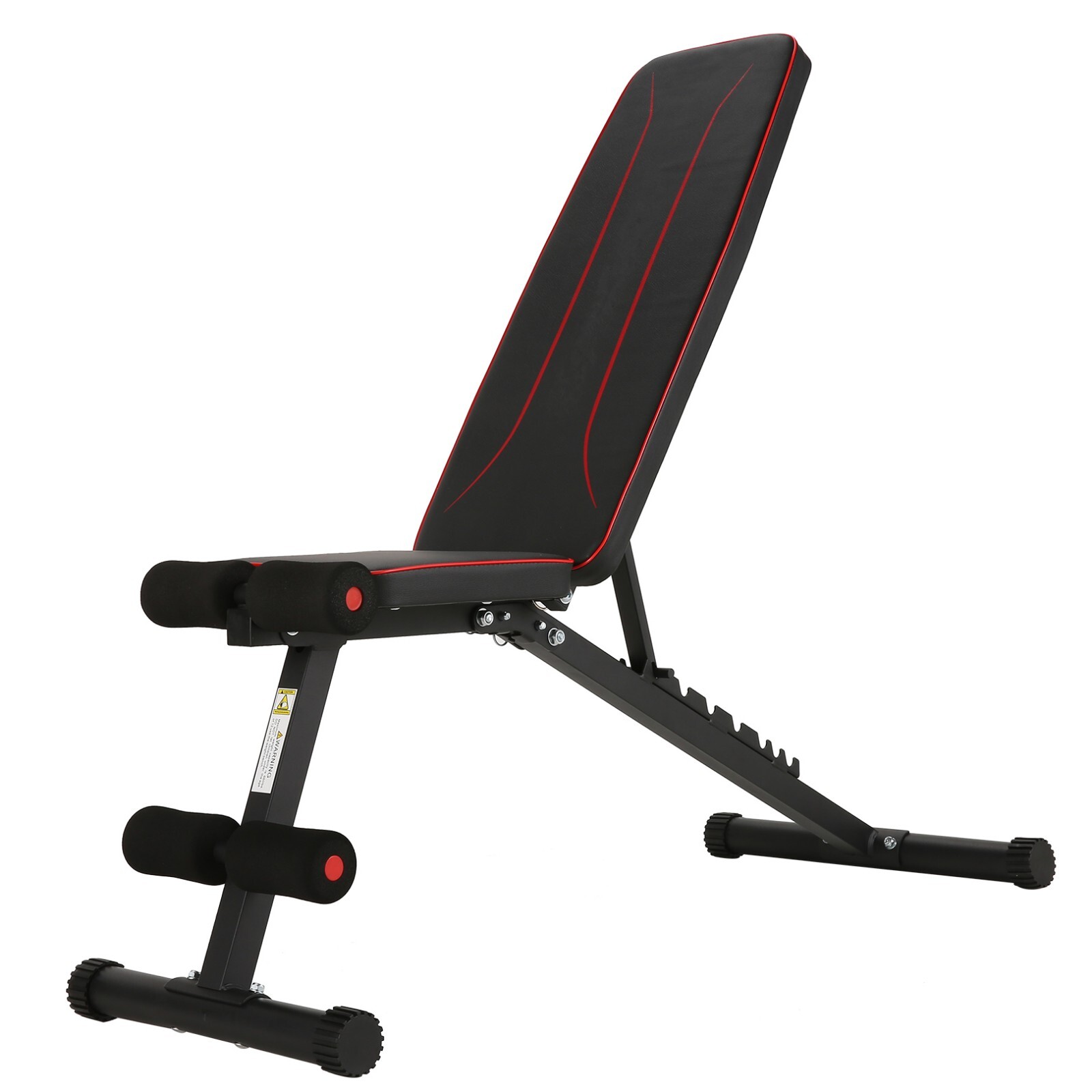 Adjustable Foldable Exercise Weight Bench Workout Bench Gym w/Adjustable Backres