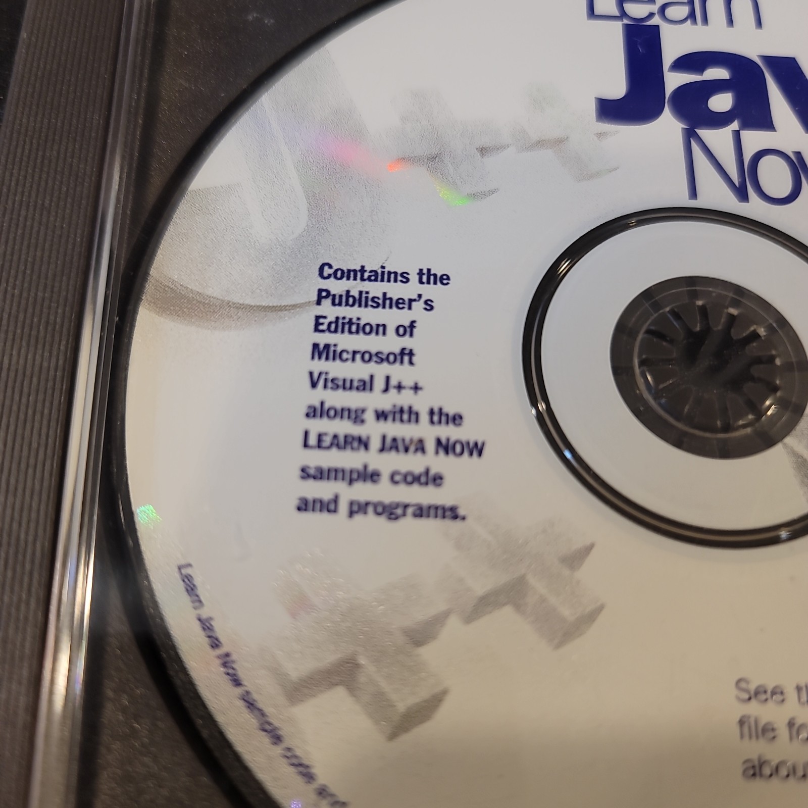 Learn Java Now Microsoft Windows 95 CD 1996