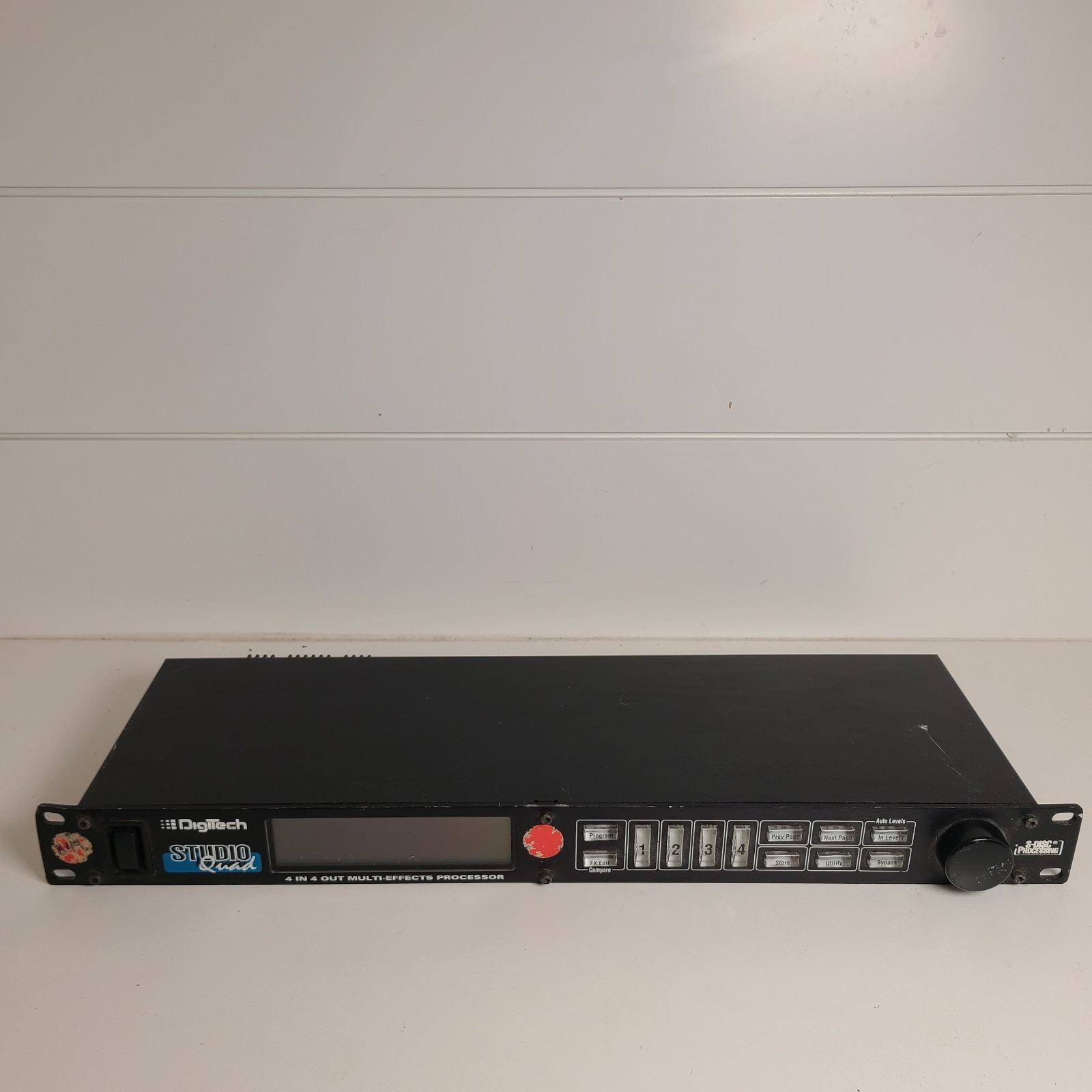 Digitech Studio Quad 4 In 4 Out Multi-Effects Processor no Power Supply