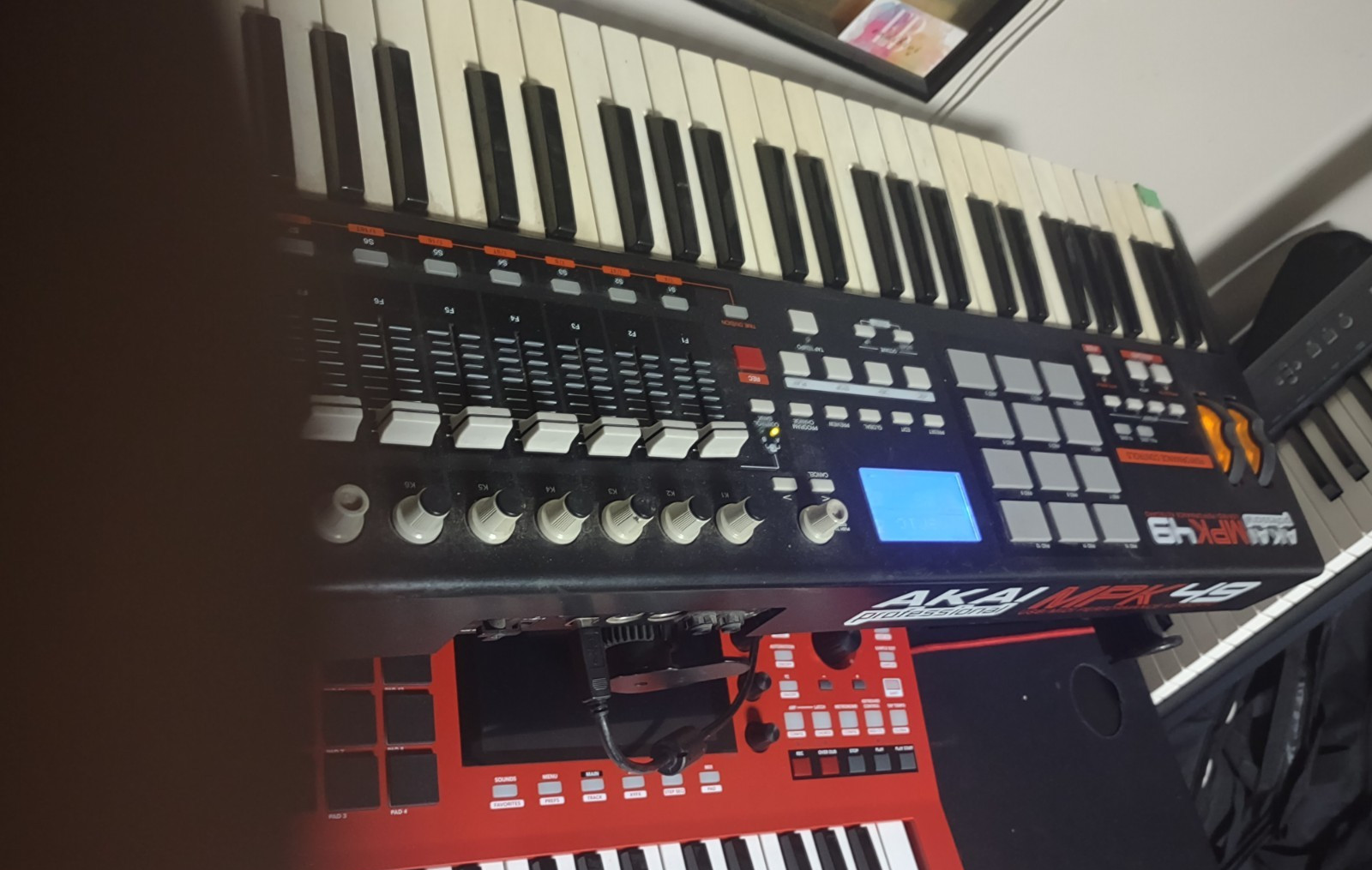 Akai MPK49 Professional USB/MIDI Performance Keyboard Hyper Extended Key