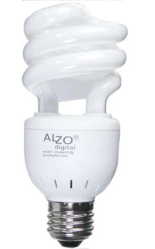 ALZO 15W Joyous Light® Full Spectrum CFL Light Bulb 5500K, 750 Lumens, 120V