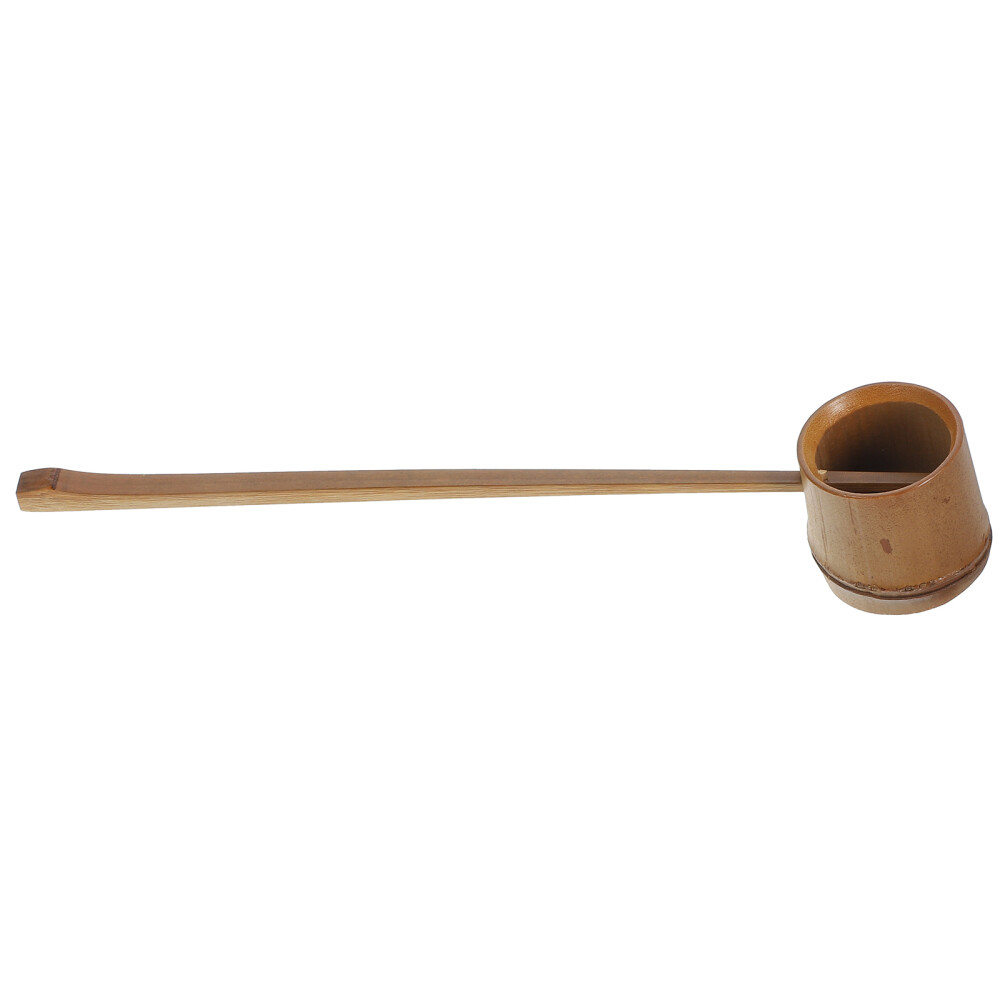 Japanese Water Ceremony Ladle Serving Bamboo Spoon