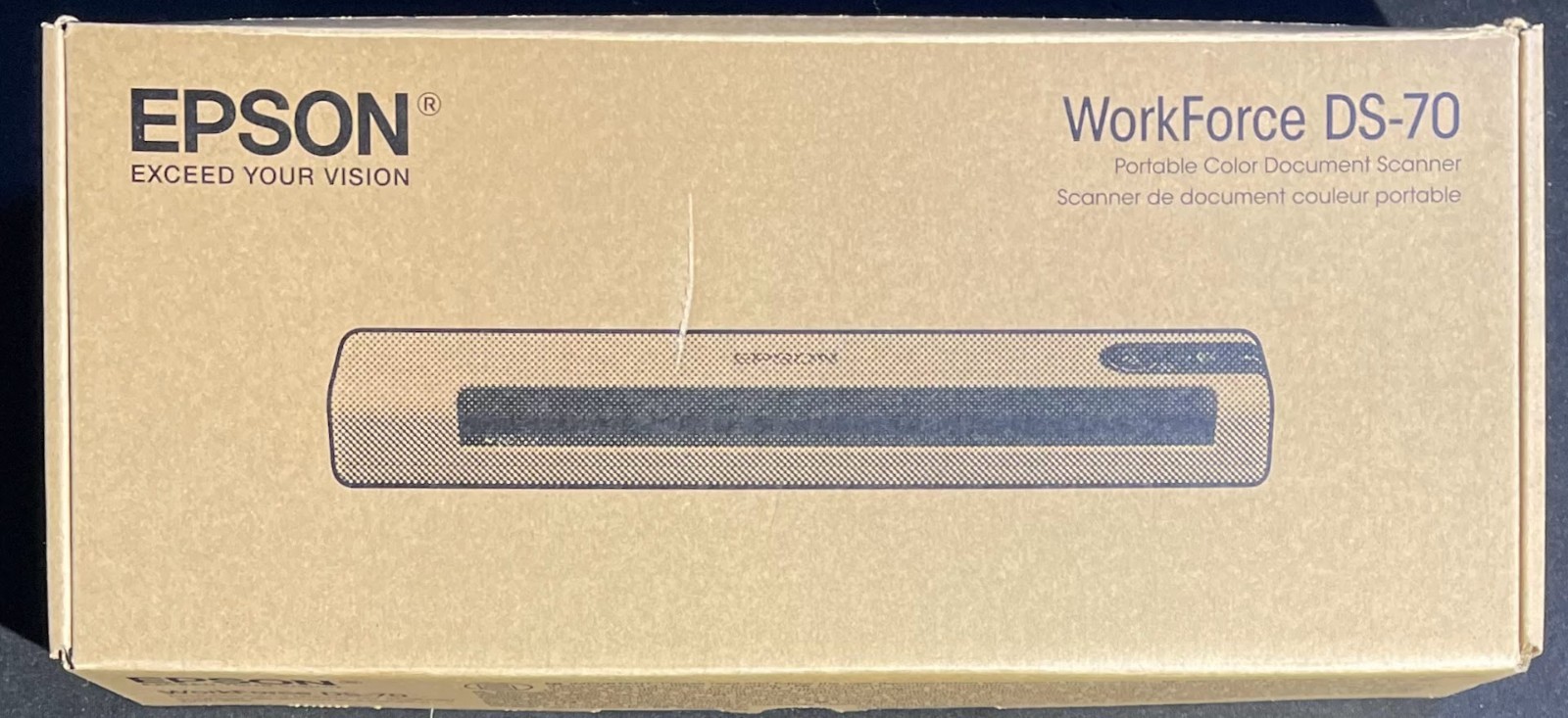 Epson Workforce DS-70 Portable Color Document Scanner / B11B252202 / J421B