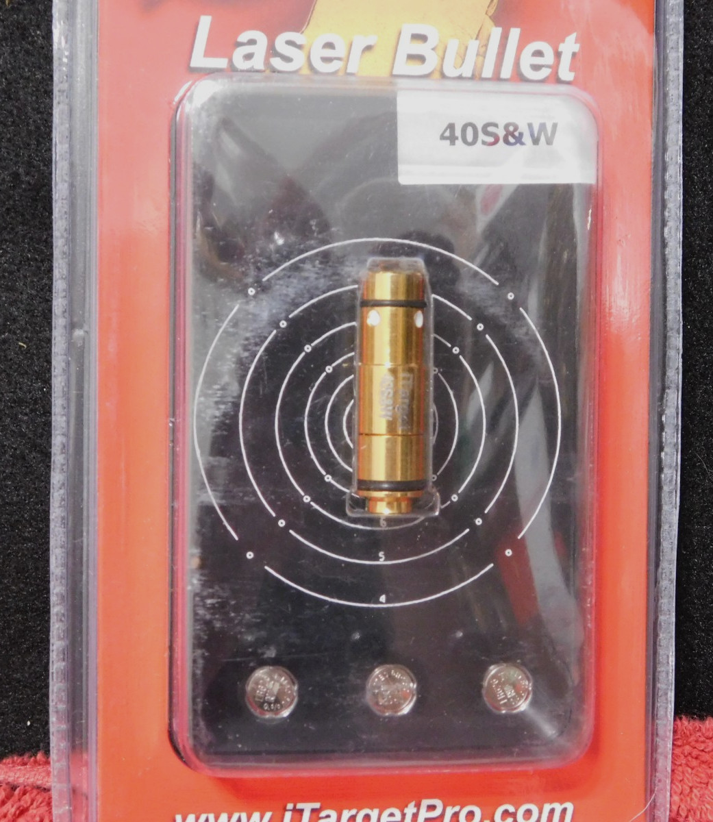 iTarget Pro Target Sled & Training System Dry Fire Laser I Target 40 S&W, New!!