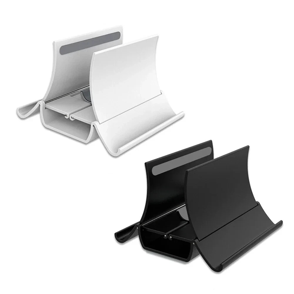 Vertical Laptop Stand Non-Slip Desk Holder Heat Dissipation For iPad Pro Tablet