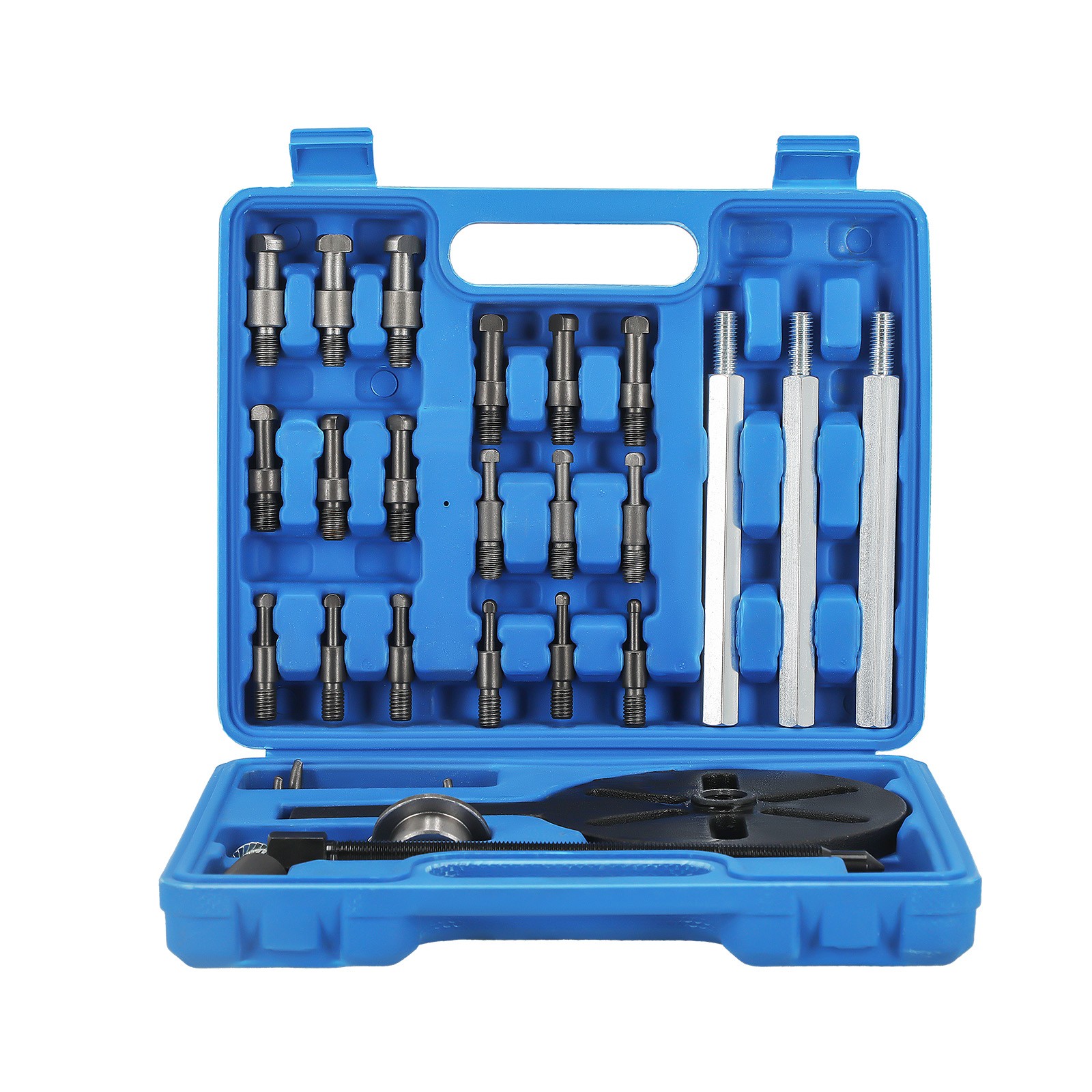 ⭐⭐21 in1 Bearing Disassembly Puller Inner Hole Removal Tool Three-jaw Puller Set