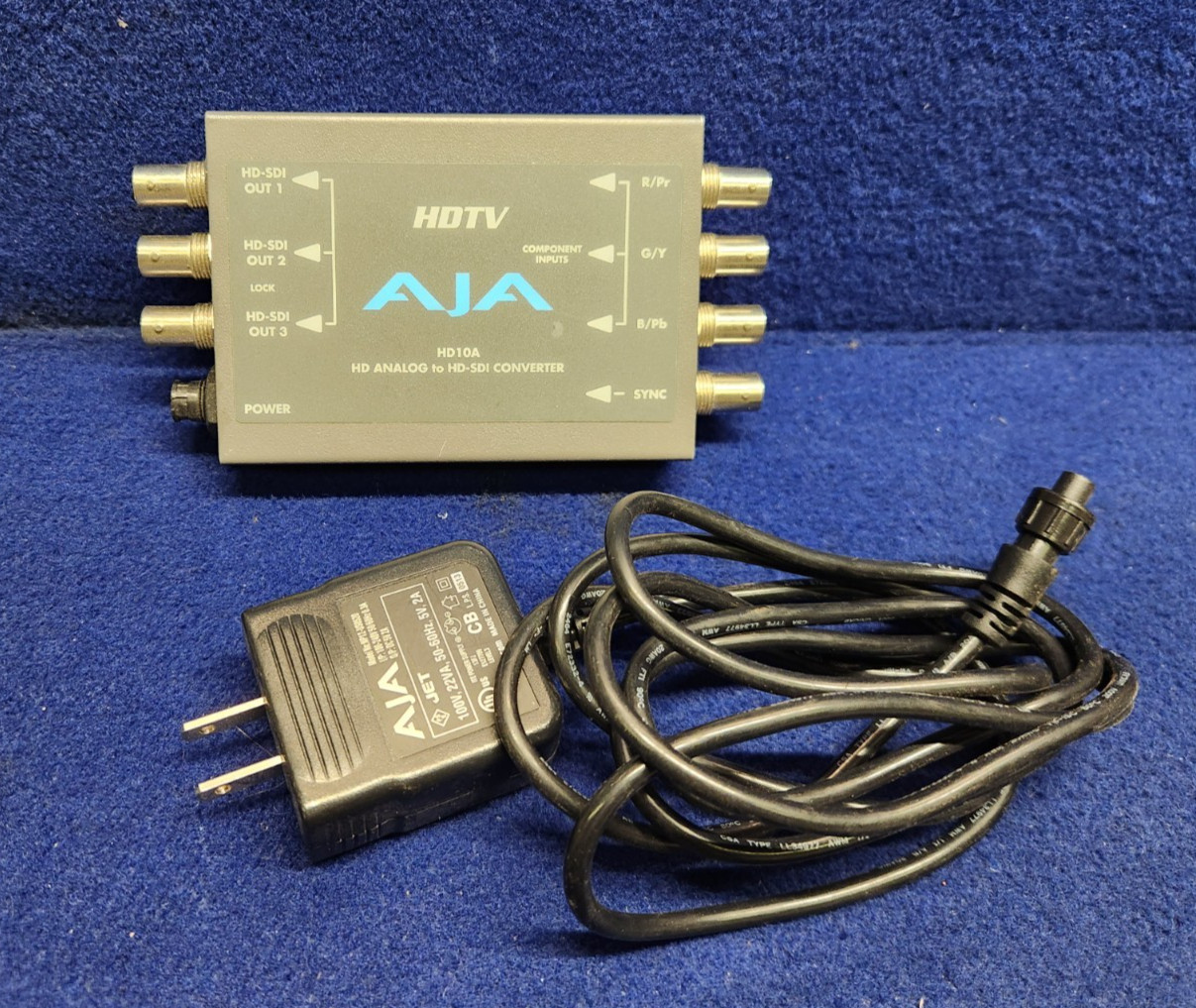 AJA HDTV  HD10A HD Analog to HD-SDI ANALOG TO DIGITAL HD CONVERTER
