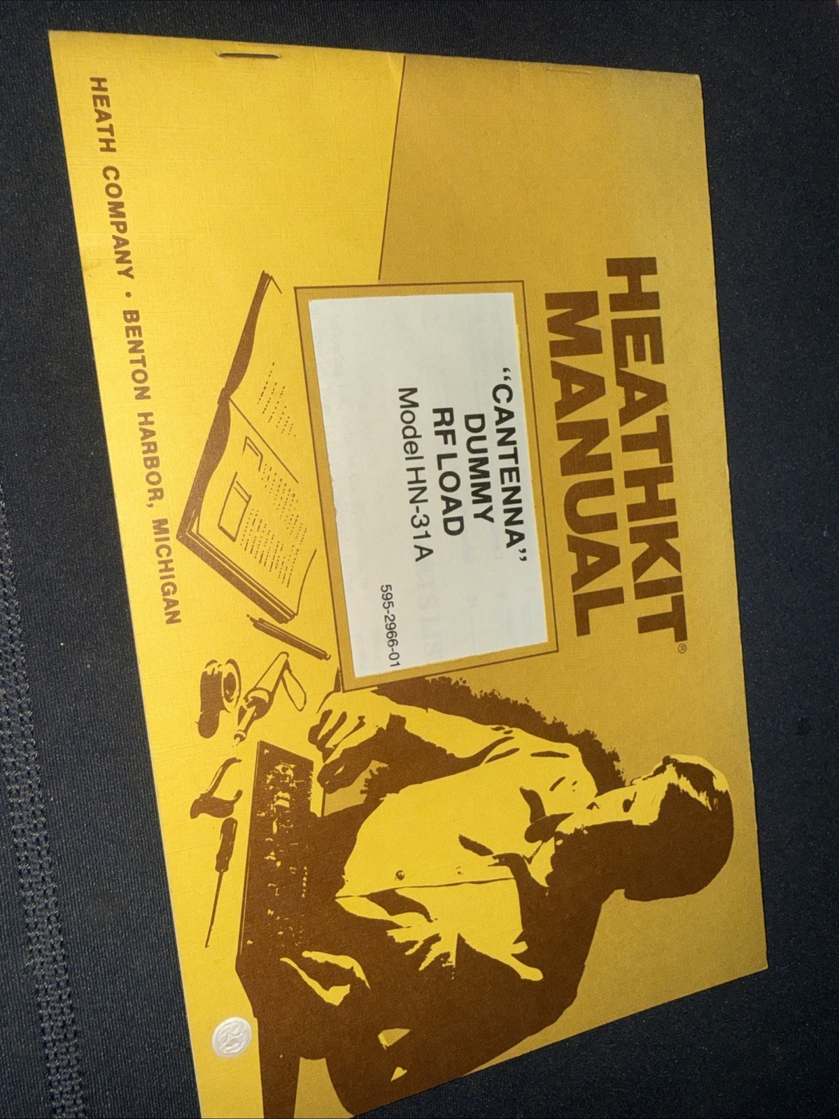 Heathkit Manual CANTENNA Dummy RF LOAD  HN-31A Used Nice From A Dealer