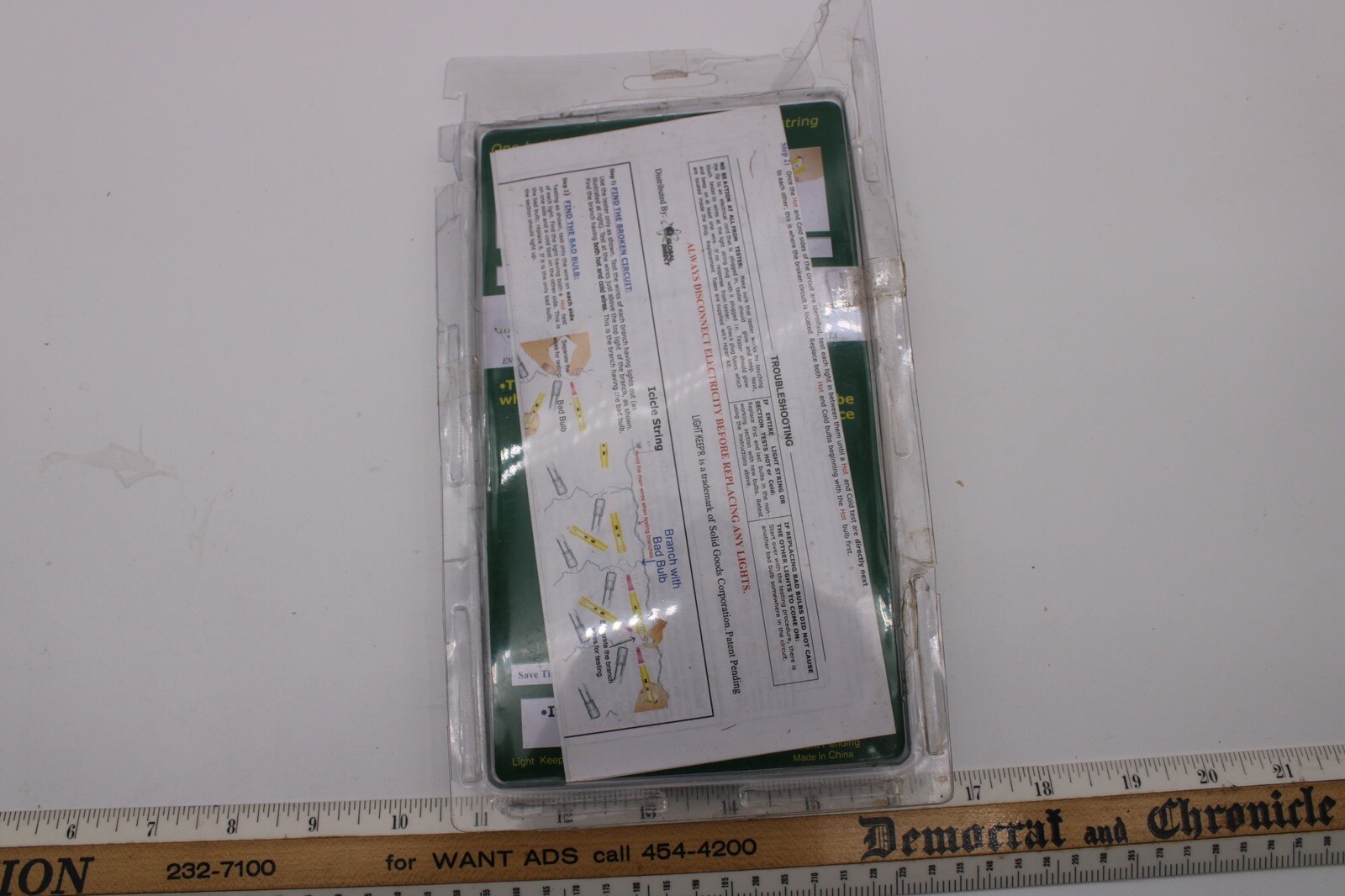 Light Keep'r Christmas Light Tester New Open Box Read Description R1D5
