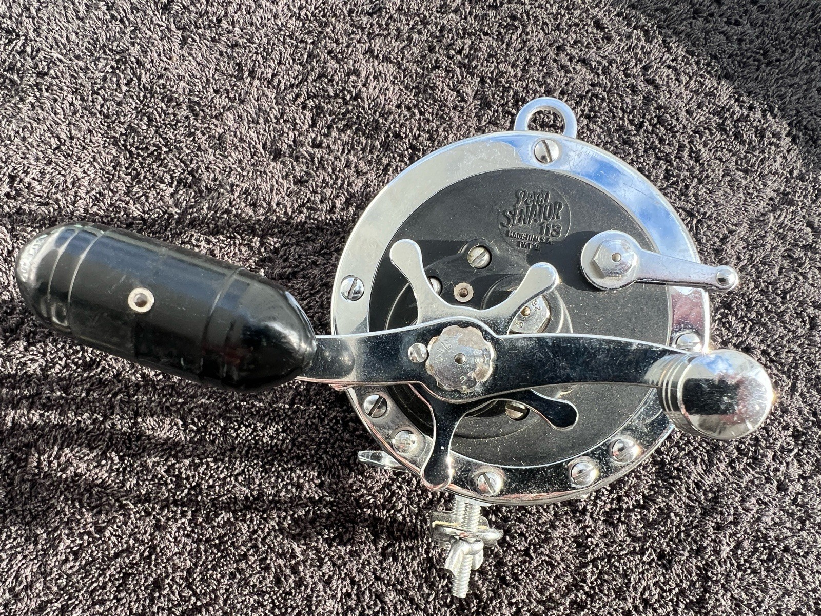 EXC Penn 4/0 Senator 113 Bait Game Fishing Reel Vintage