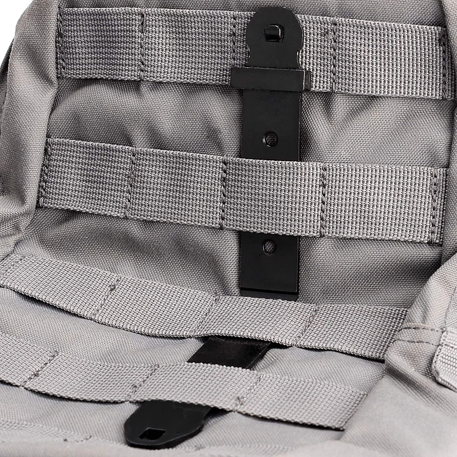 Molle Clips, Molle Straps Short Clips，Pack of 6