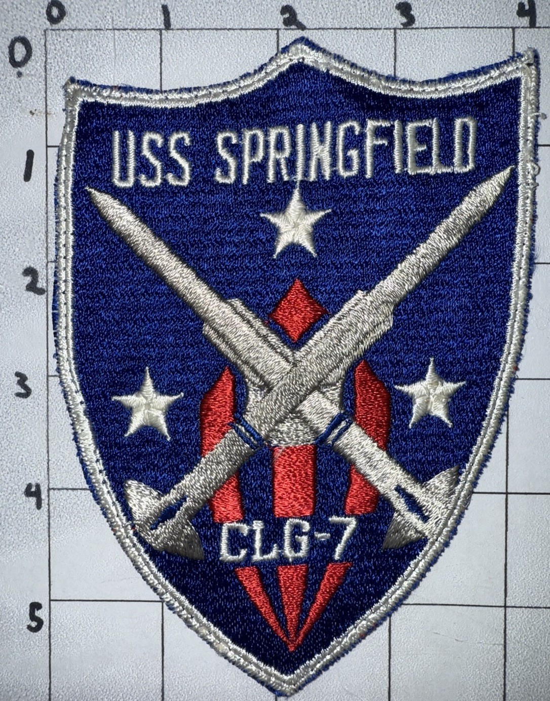 Vietnam War - 1970s USN USS Springfield CLG-7 Patch (24)