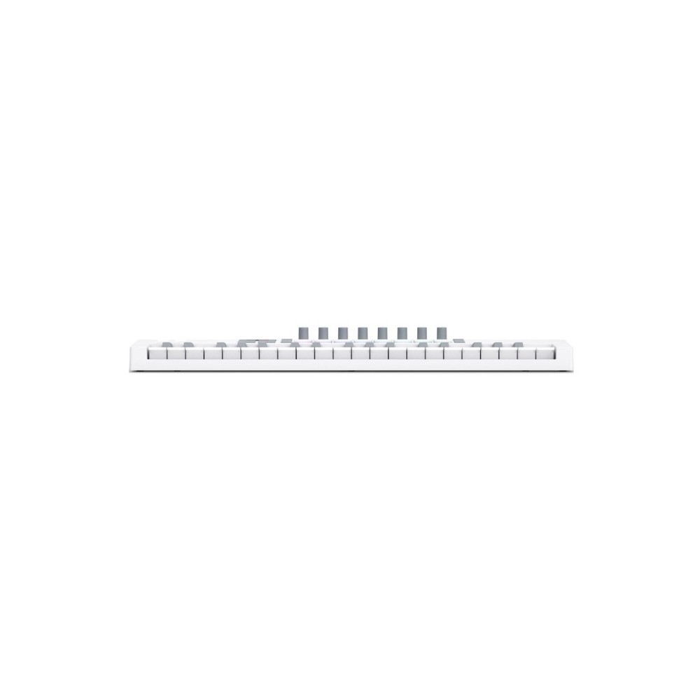 Novation Launchkey 37 Mini MK4 Portable USB MIDI Keyboard Controller - White