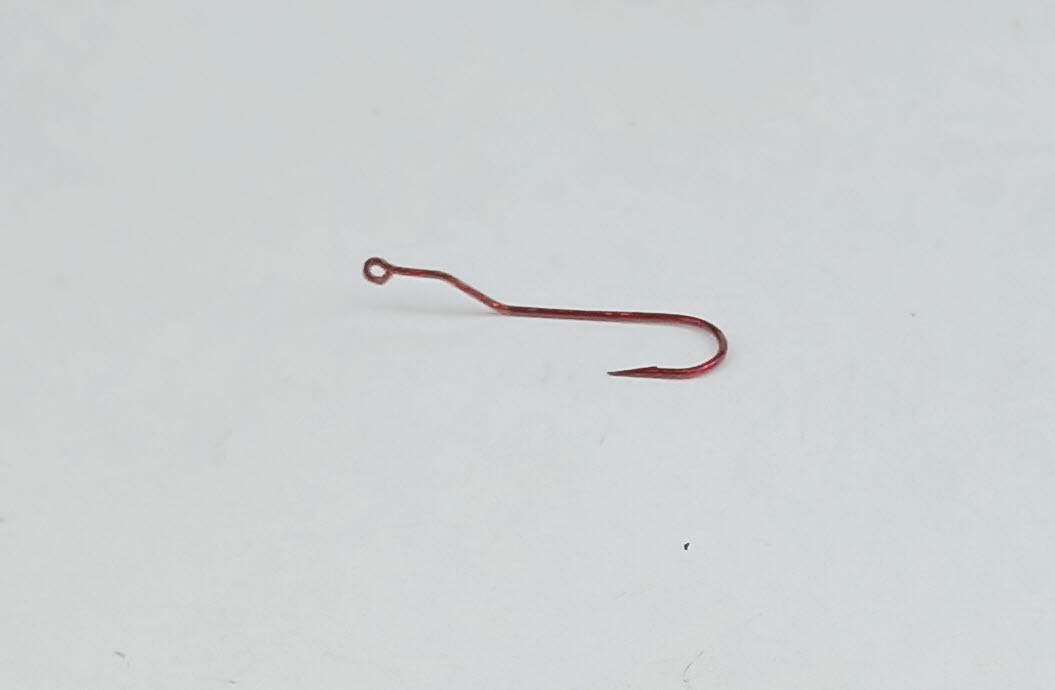 Tru Turn 853BL-6 Red Aberdeen Medium Wire Hook Size 6 47CT