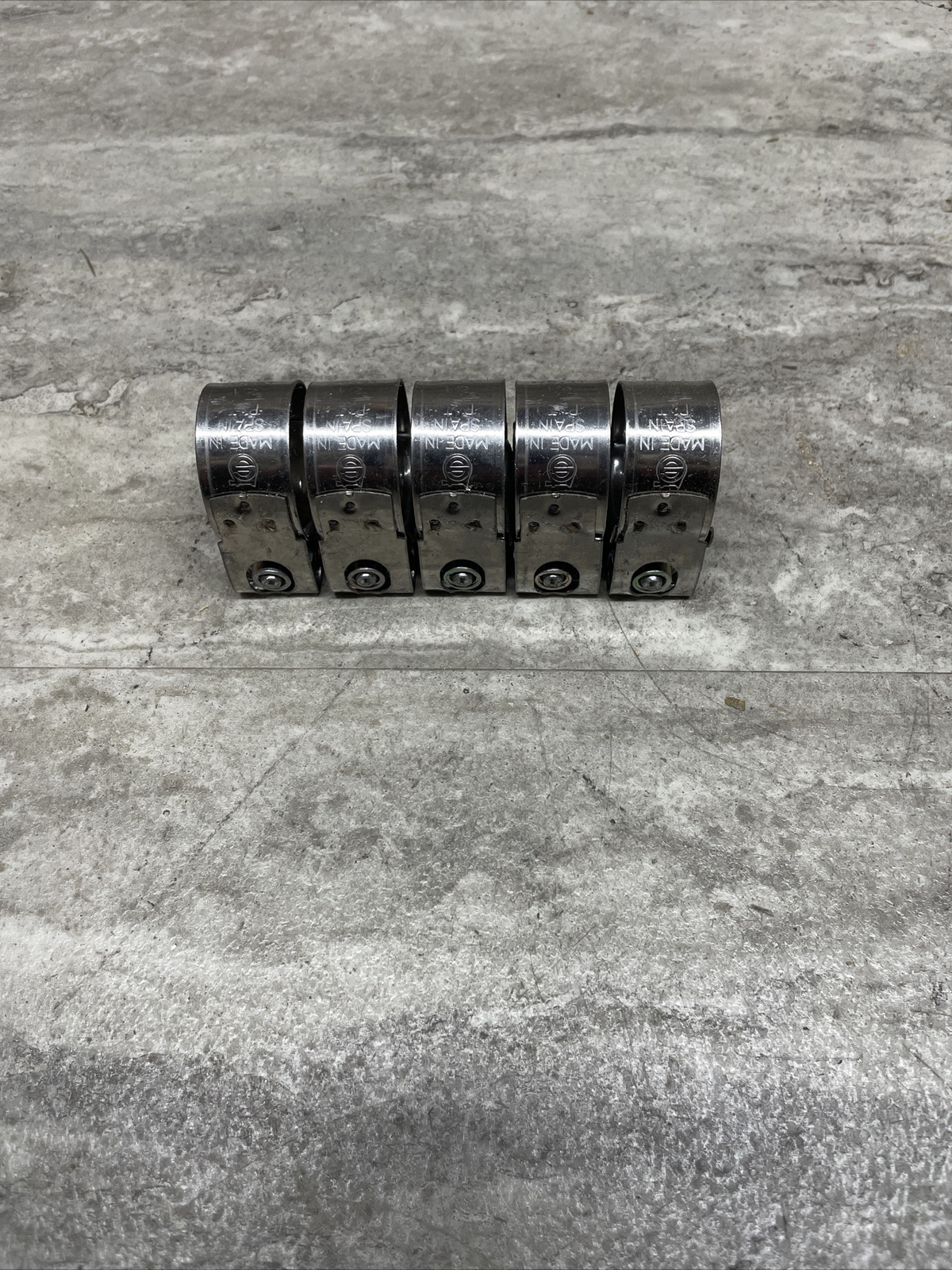 Lot Of 5 Mikalor 29-31 W2 Heavy Duty Hose Clamp, 29-31mm 304 Stainless Steel New