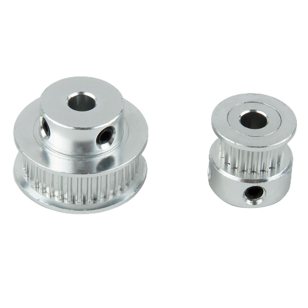 Synchronous Wheel Kit Featuring 20 Tooth and 36 Tooth Pulleys with Tools