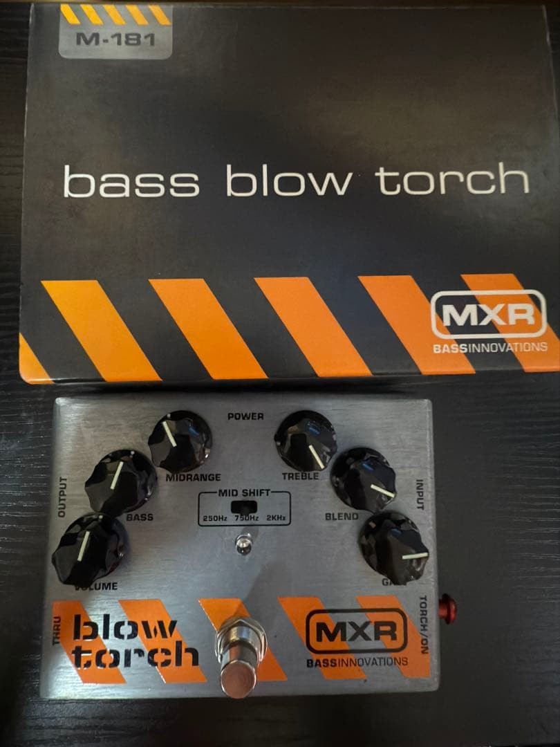 MXR M-181 Bass Blow Torch Multi-Effects Pedal, Used, with Box & Manual