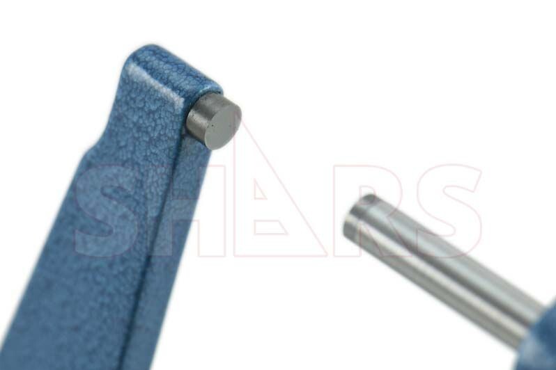 SHARS 1-2" PRECISION ELECTRIC DEEP THROAT MICROMETER .0001" NEW L]
