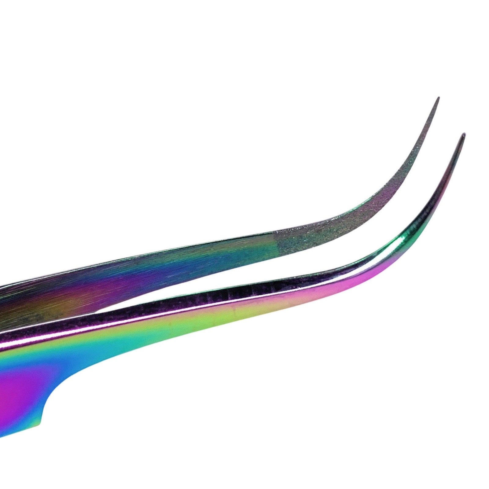 Multi Color Classic Fiber Tips Tweezer for Eyelash Extensions - S Shape