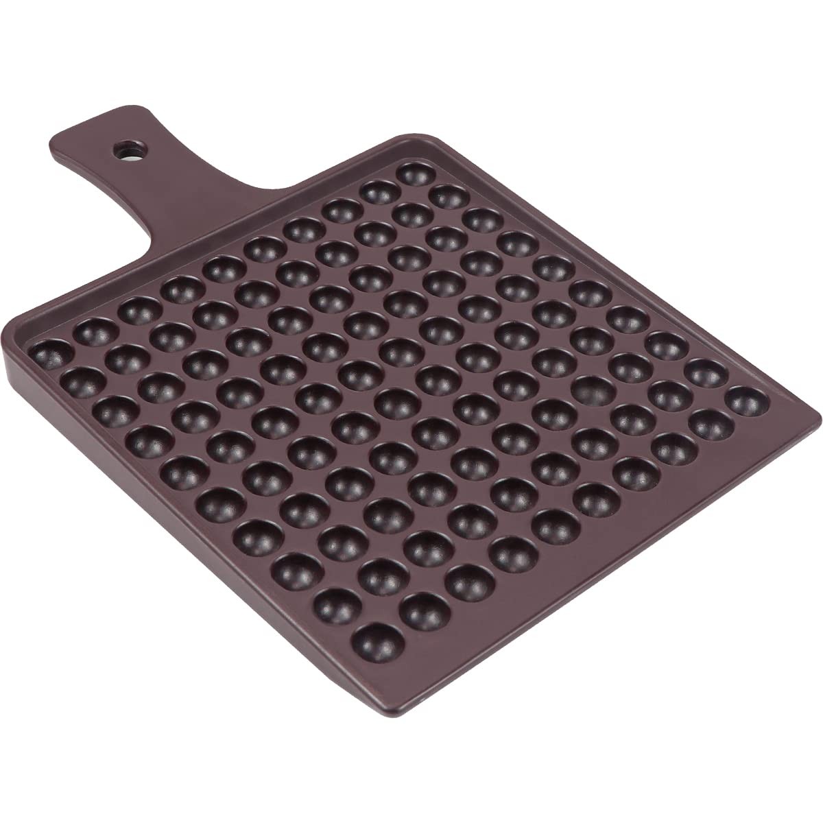 100 Holes Counting Tray, Plastic Medicine Dispenser Tray with Handle, Counter...
