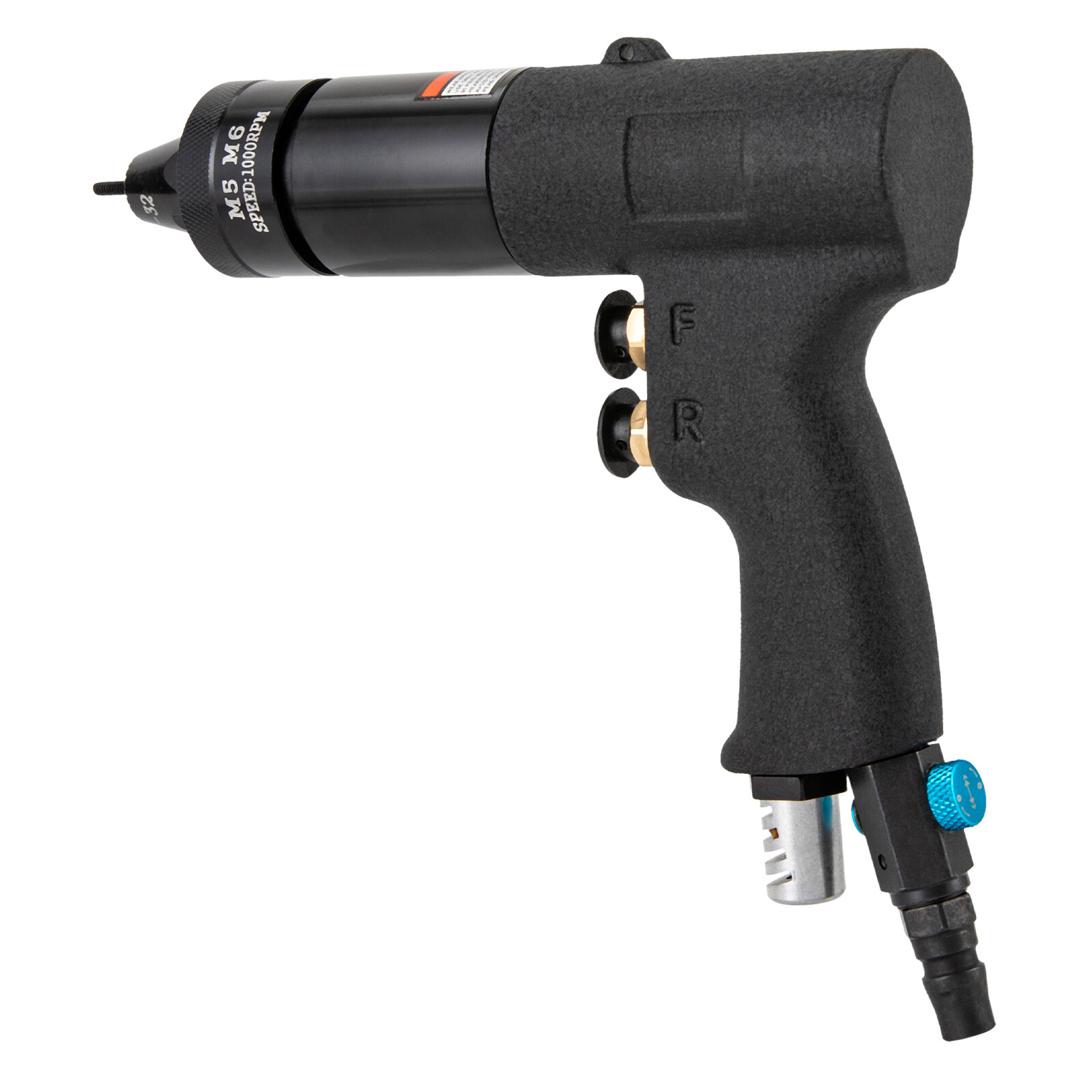 4 In 1 Heads Pneumatic Rivet Nut Gun Air Rivet Nut Pull Setter Tool With Filter