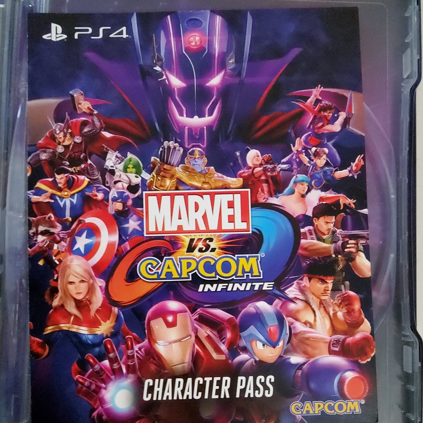 Capcom Marvel vs. Capcom: Infinite PS4 Steel Book Only CODES UNUSED