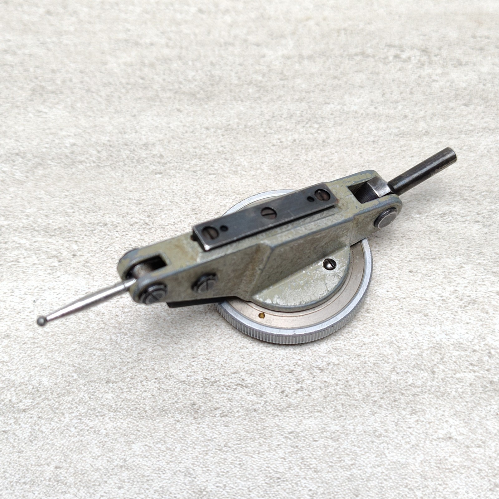Interapid 312B-1, 74-111370 Dial Test Indicator .0005", Swiss Made