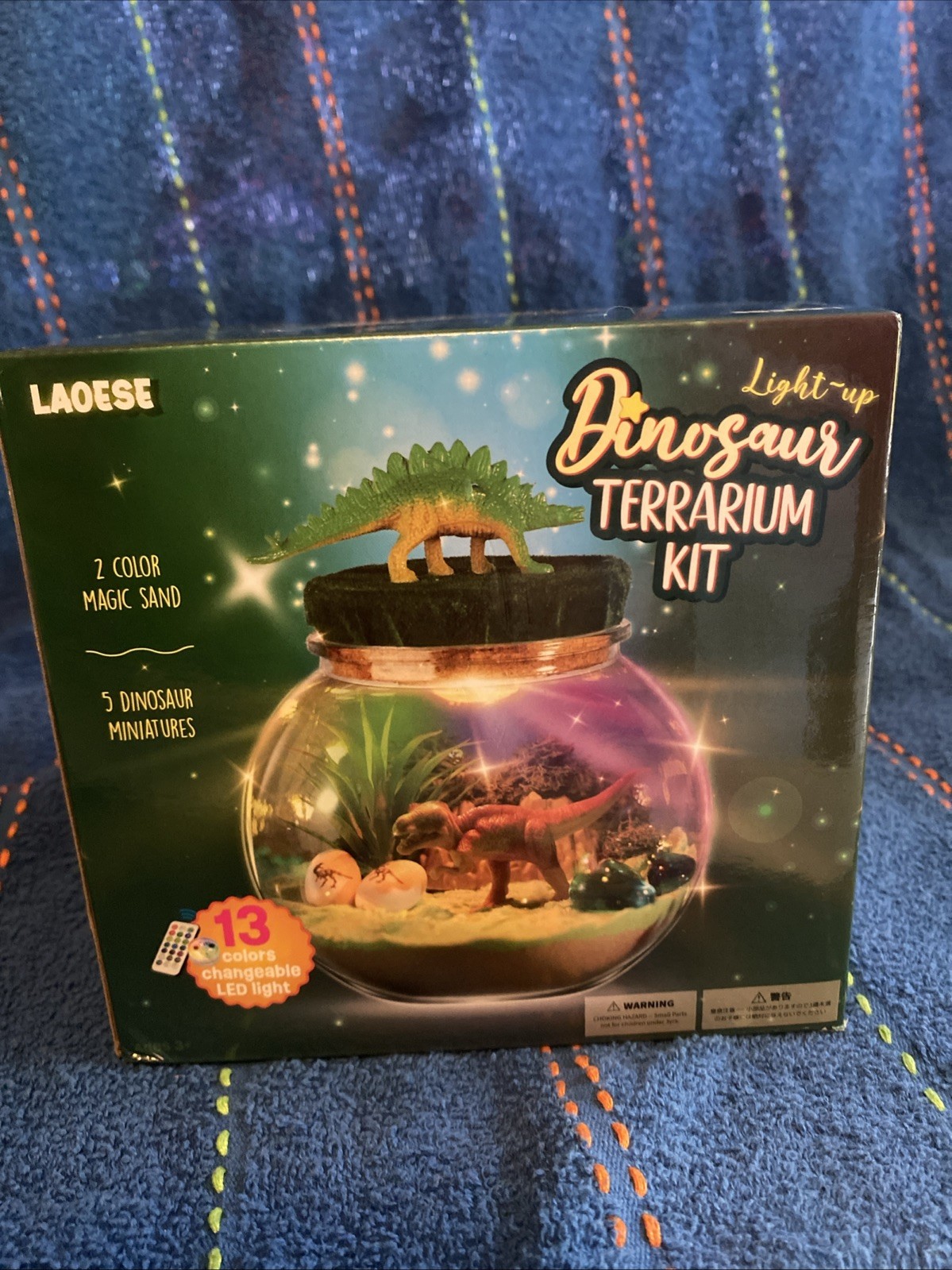 Dinosaur Light-up Terrarium Kit - Laoese