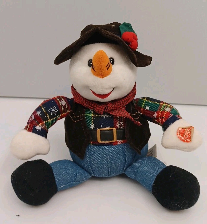 Musical Christmas Cowboy Plush Shoulders Move