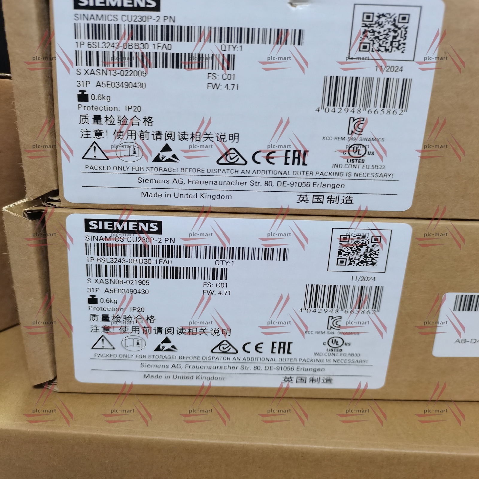 1PC Expedited shipping NEW Siemens 6SL3243-0BB30-1FA0 Real US stock