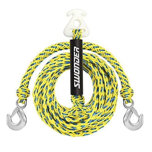 Boat Tow Harness for Tubing - 16ft Tow Rope for 4 Riders Towable Tube with