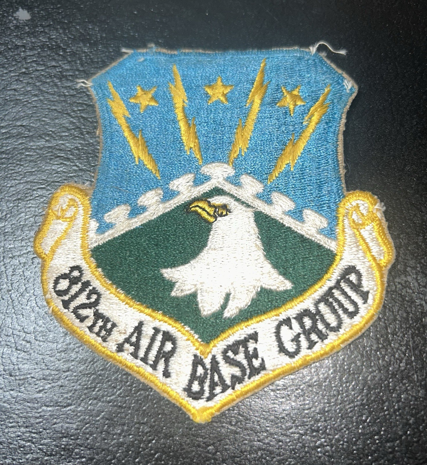 Circa Mid 1960s 812th Air Base Group Patch VG Used Condition New Mexico