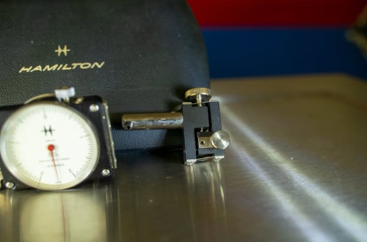 Hamilton Dial Test Indicator T14-005 with Case and Attachments